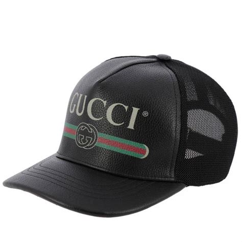 gucci black hat|Men's Designer Gucci Hats .